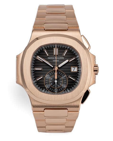 patek philippe nautilus chronograph 18k rose gold|Patek Philippe Nautilus price list.